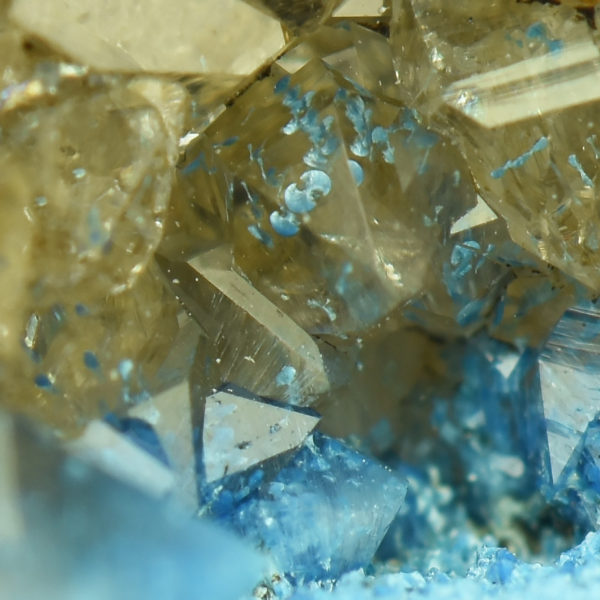 Shattuckite On Quartz - DR Congo - Image 4