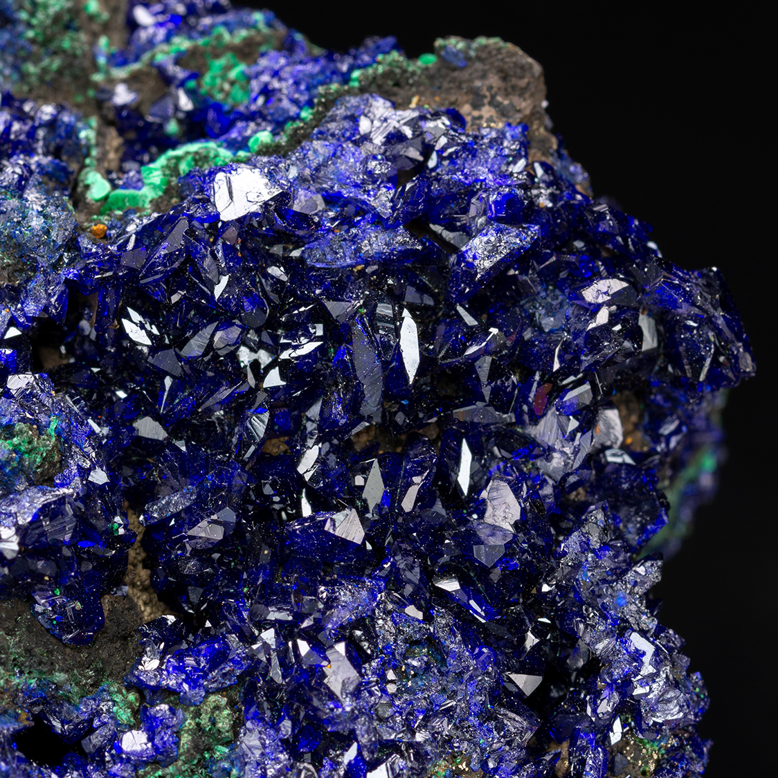 Azurite with Malachite – China – Silmarils Minerals